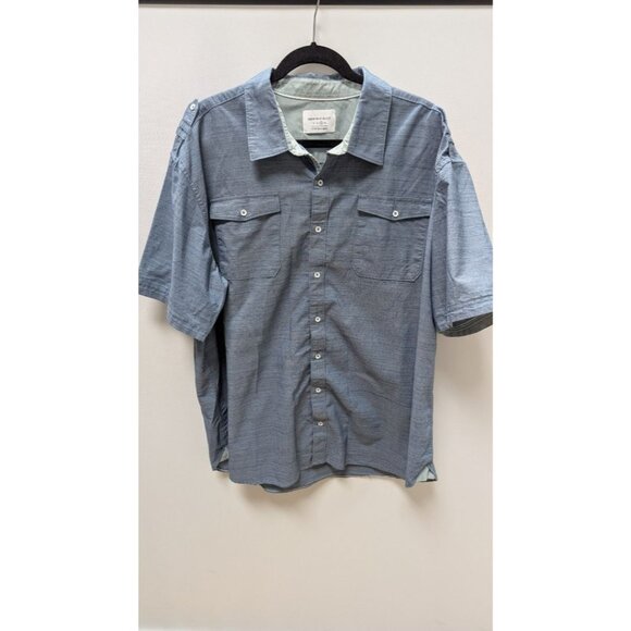 paper denim & cloth Blue Striped Button-Down Shirt - Picture 1 of 2
